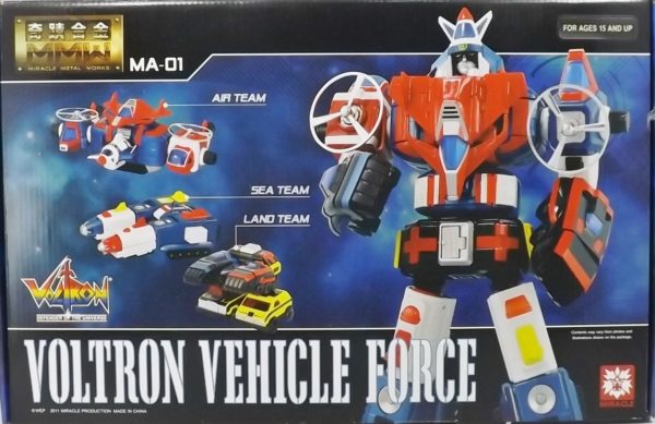 奇跡合金ボルトロン Mmw Voltron Vehcle Force Robotoydays