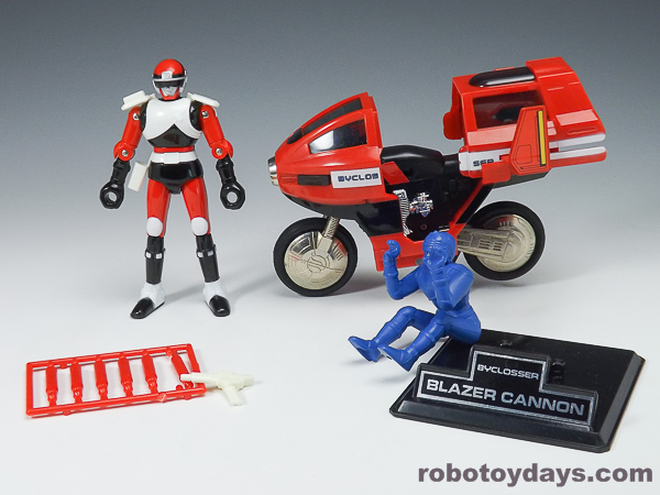 GC-26 PC-53 DX超合金 バイクロッサーブレイザーカノンセット バンダイ レビュー | RoboToyDays